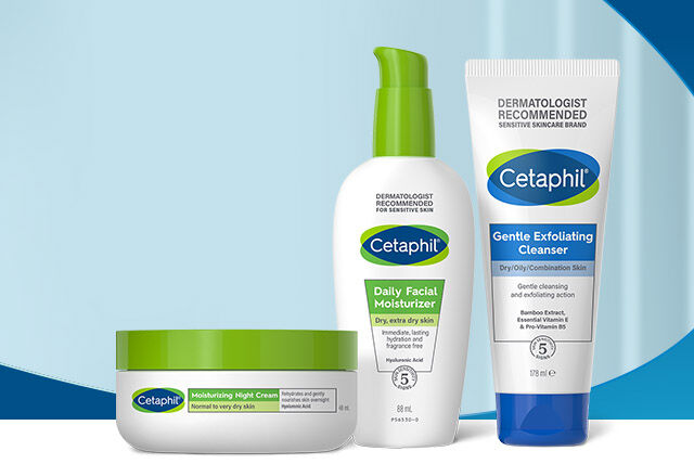 Productos faciales Cetaphil
