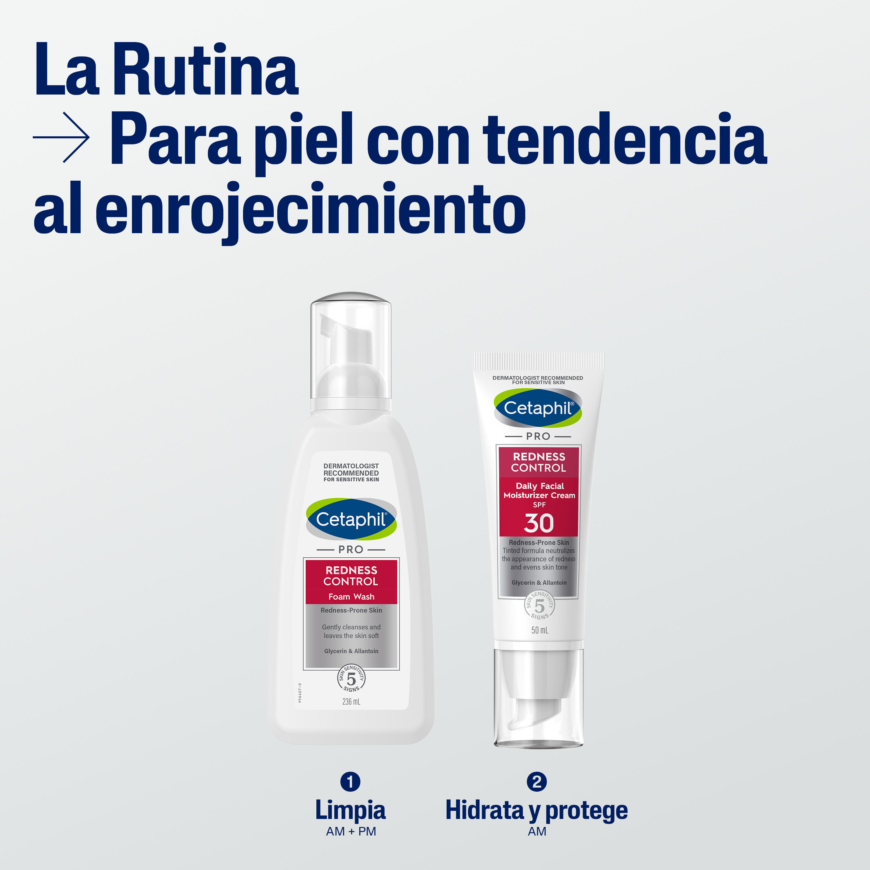 Cetaphil PRO Redness Control Espuma Limpiadora