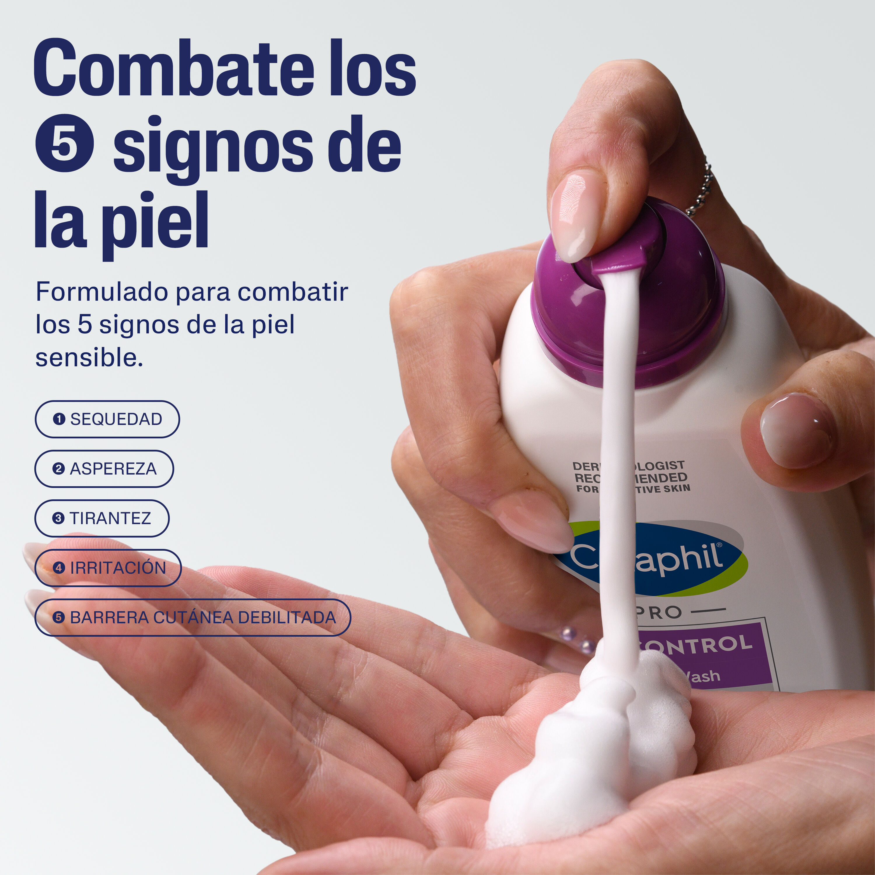 Cetaphil PRO Oil Control Espuma Limpiadora