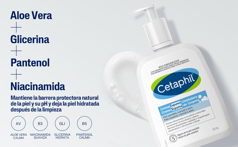 Cetaphil Crema Espuma Limpiadora
