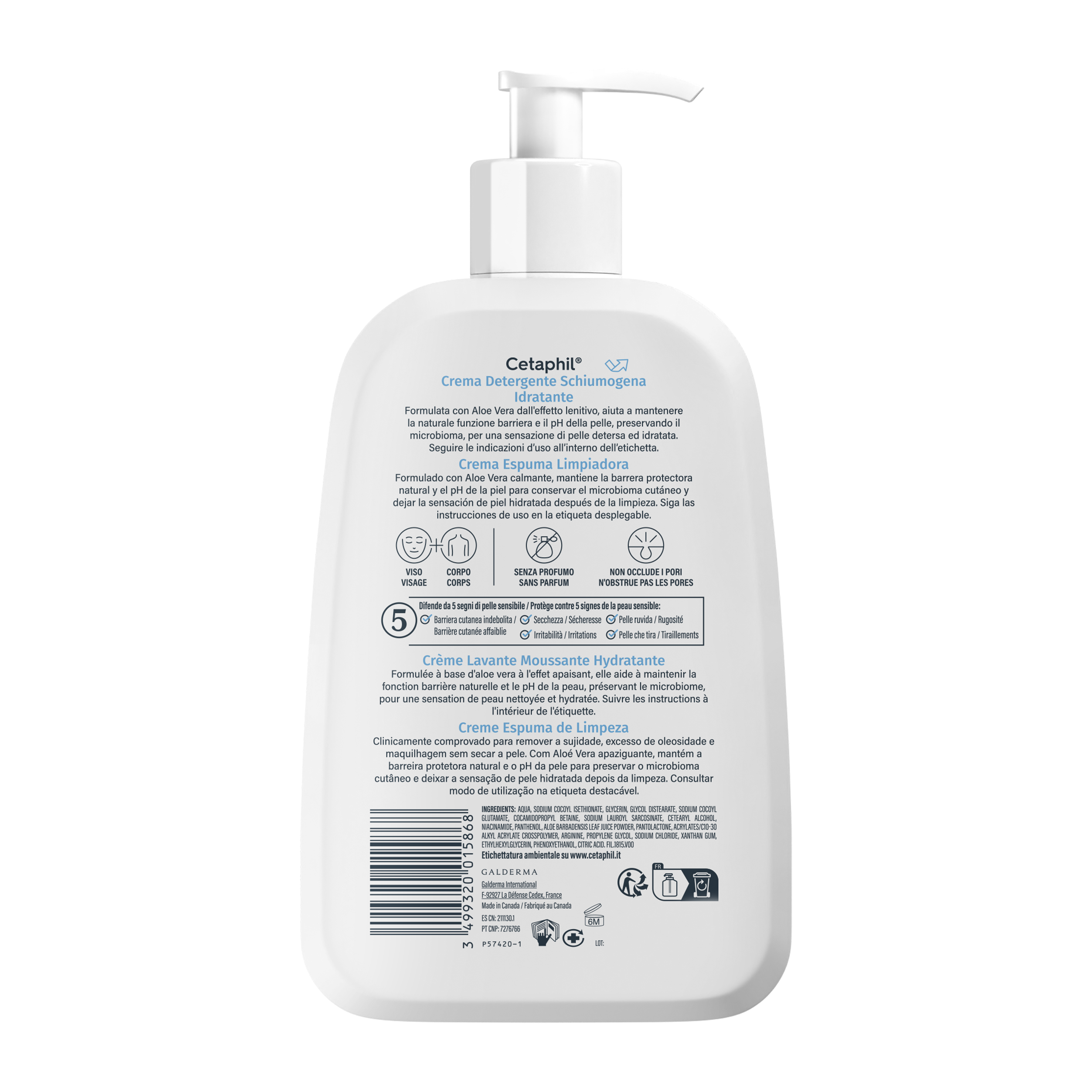 Cetaphil Crema Espuma Limpiadora