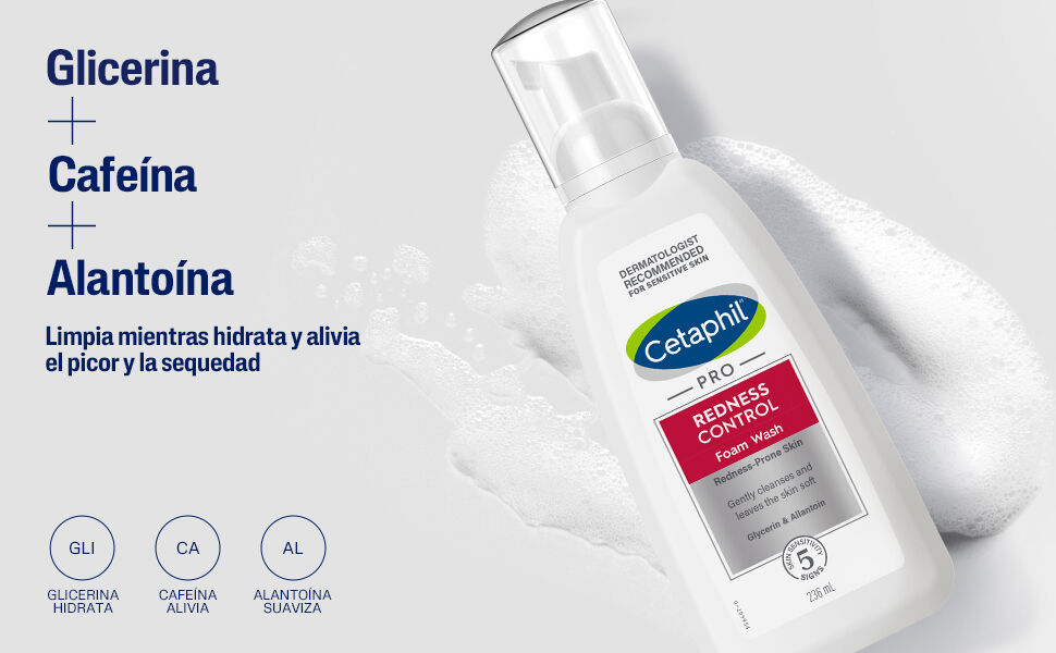Cetaphil PRO Redness Control Espuma Limpiadora