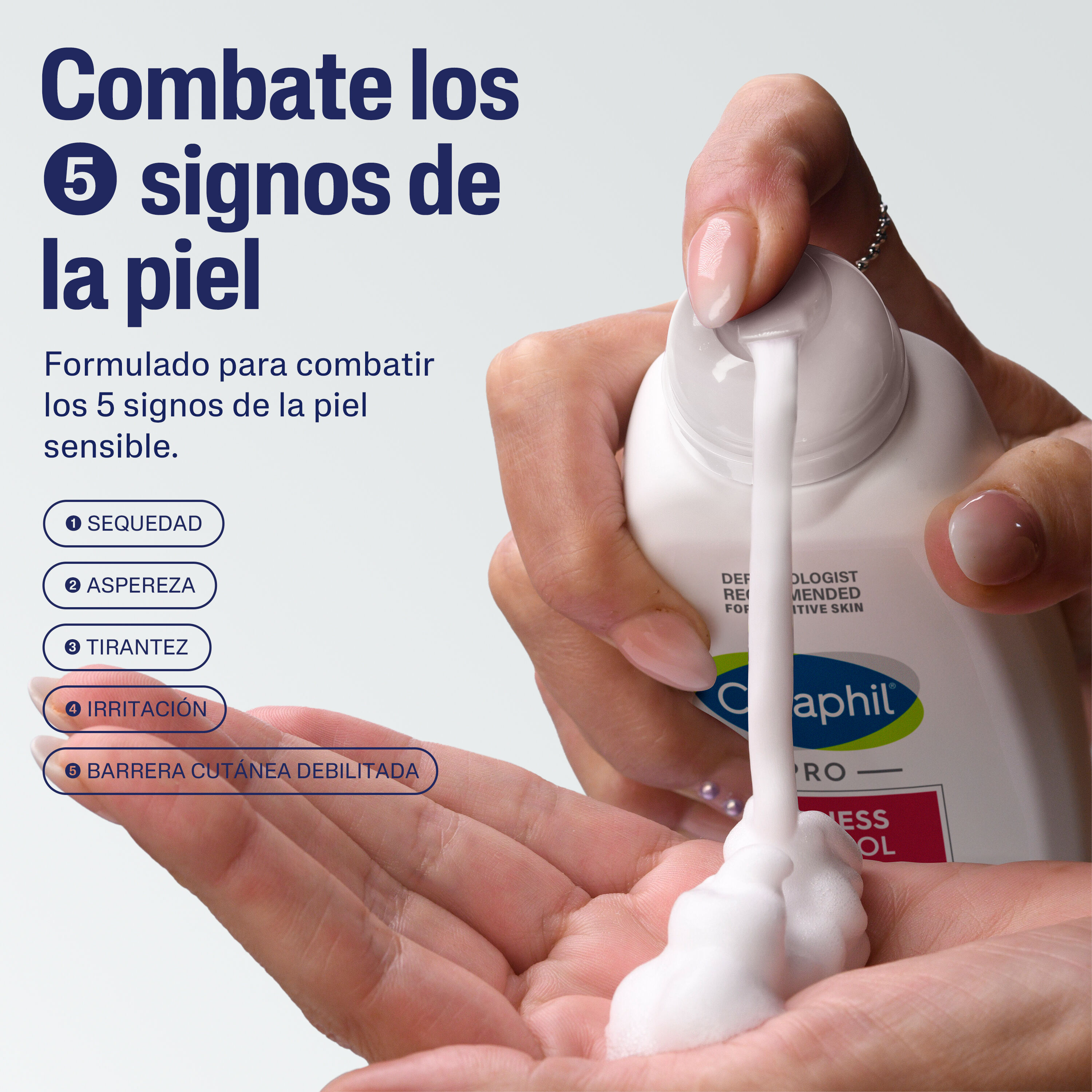 Cetaphil PRO Redness Control Espuma Limpiadora