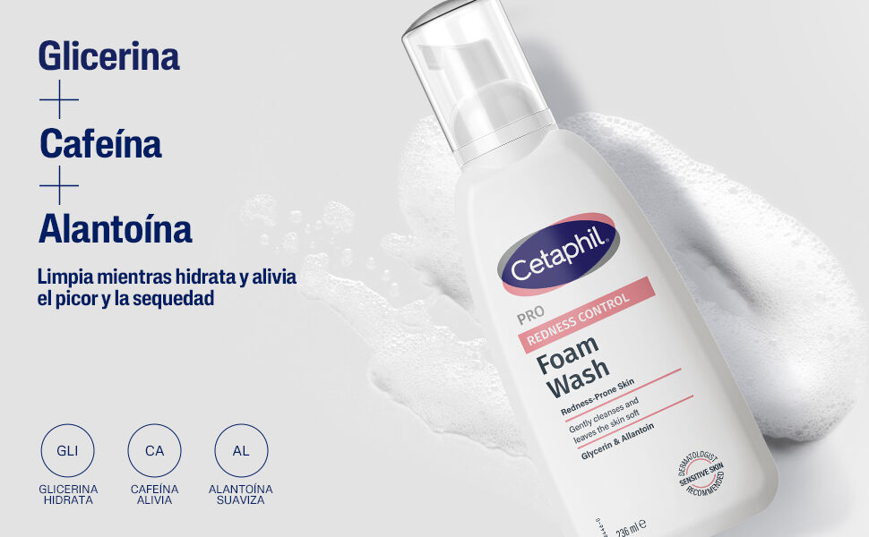 Cetaphil PRO Redness Control Espuma Limpiadora