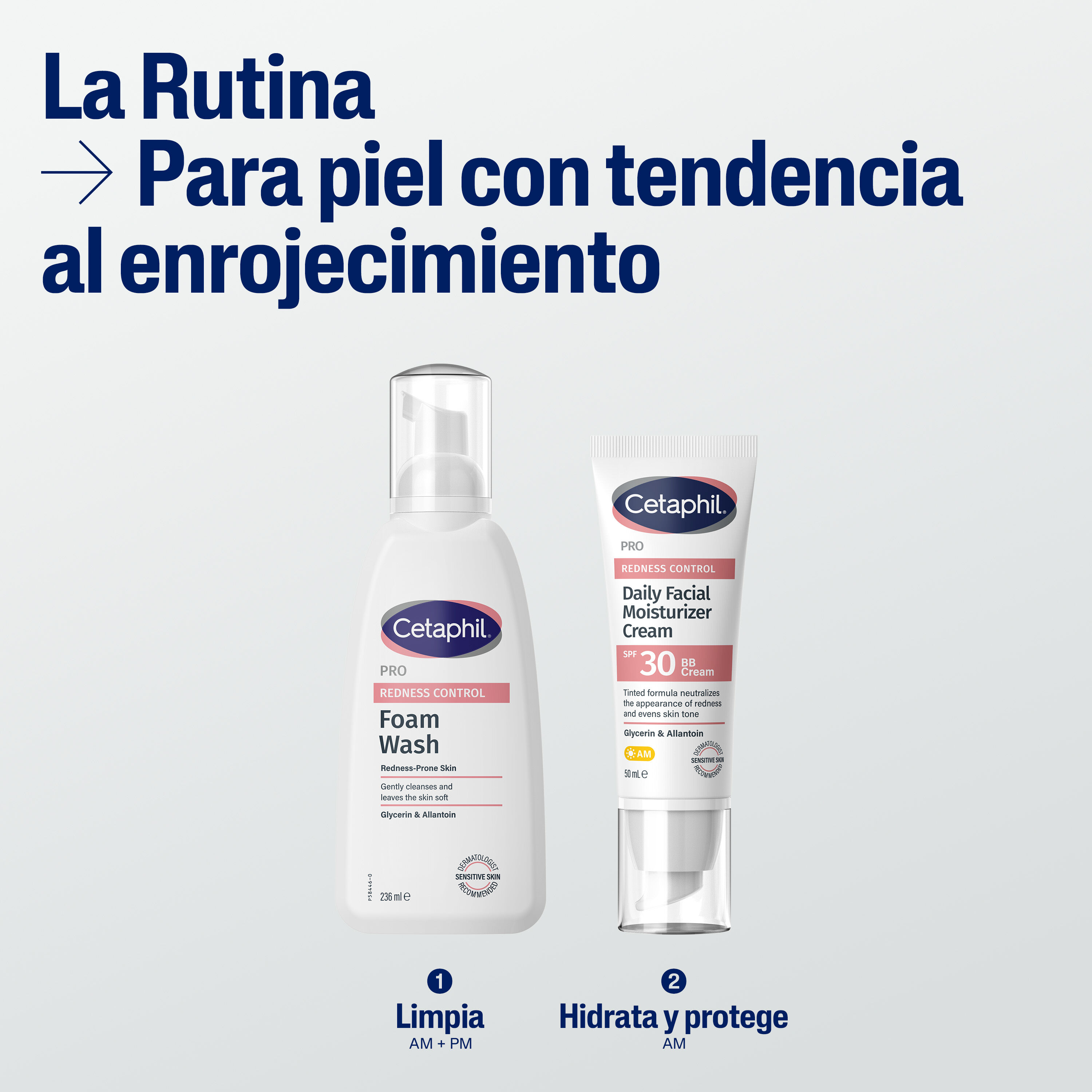 Cetaphil PRO Redness Control Espuma Limpiadora