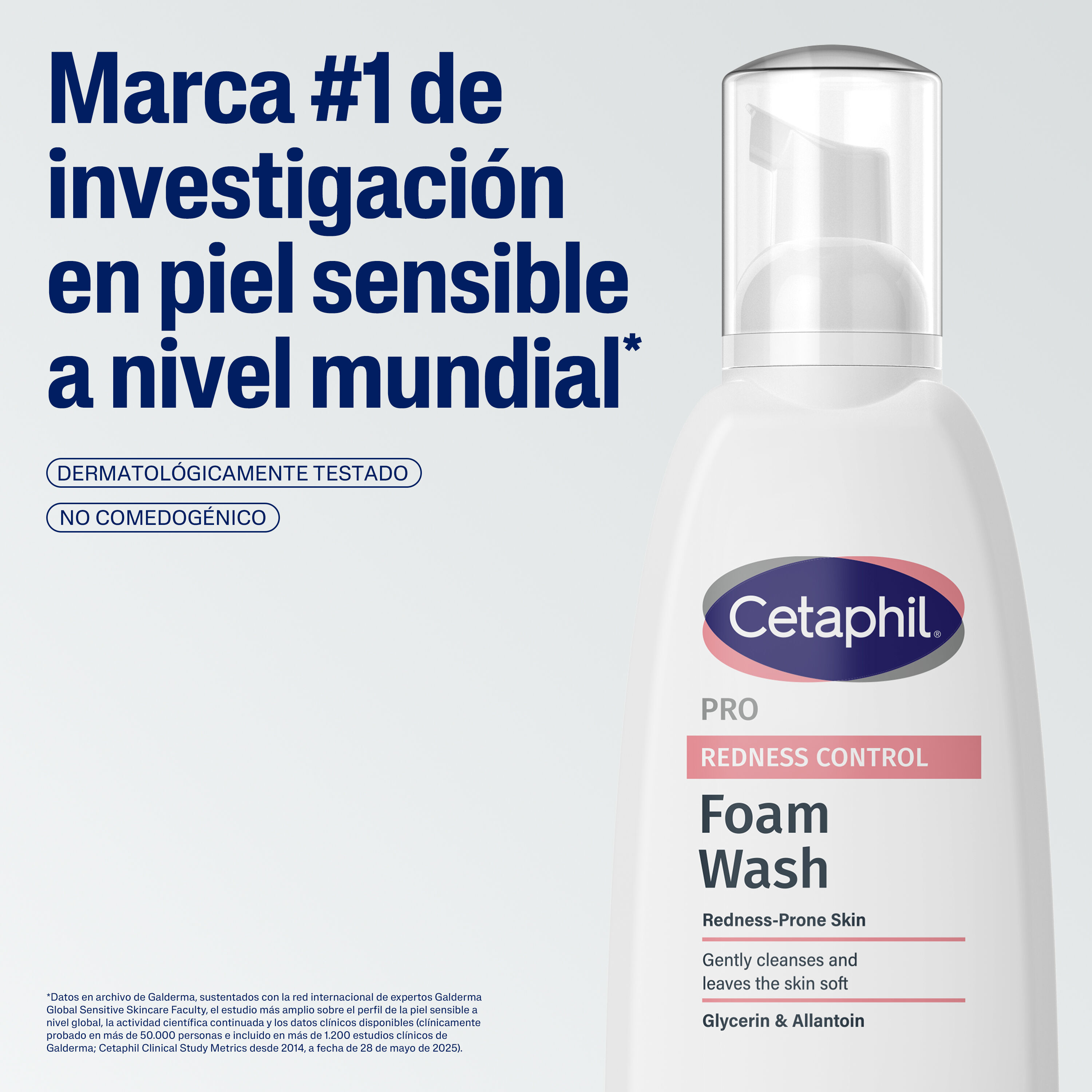 Cetaphil PRO Redness Control Espuma Limpiadora