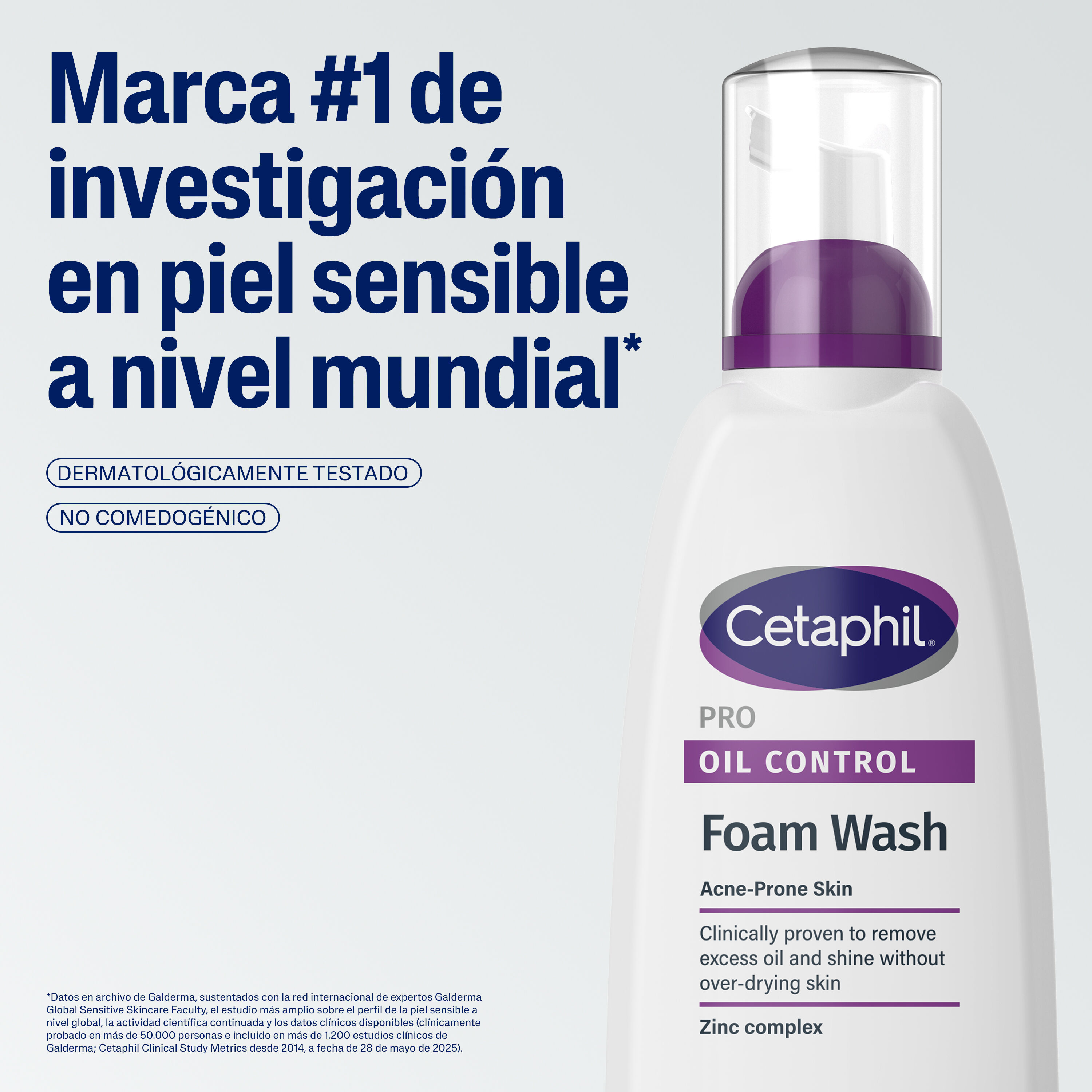Cetaphil PRO Oil Control Espuma Limpiadora