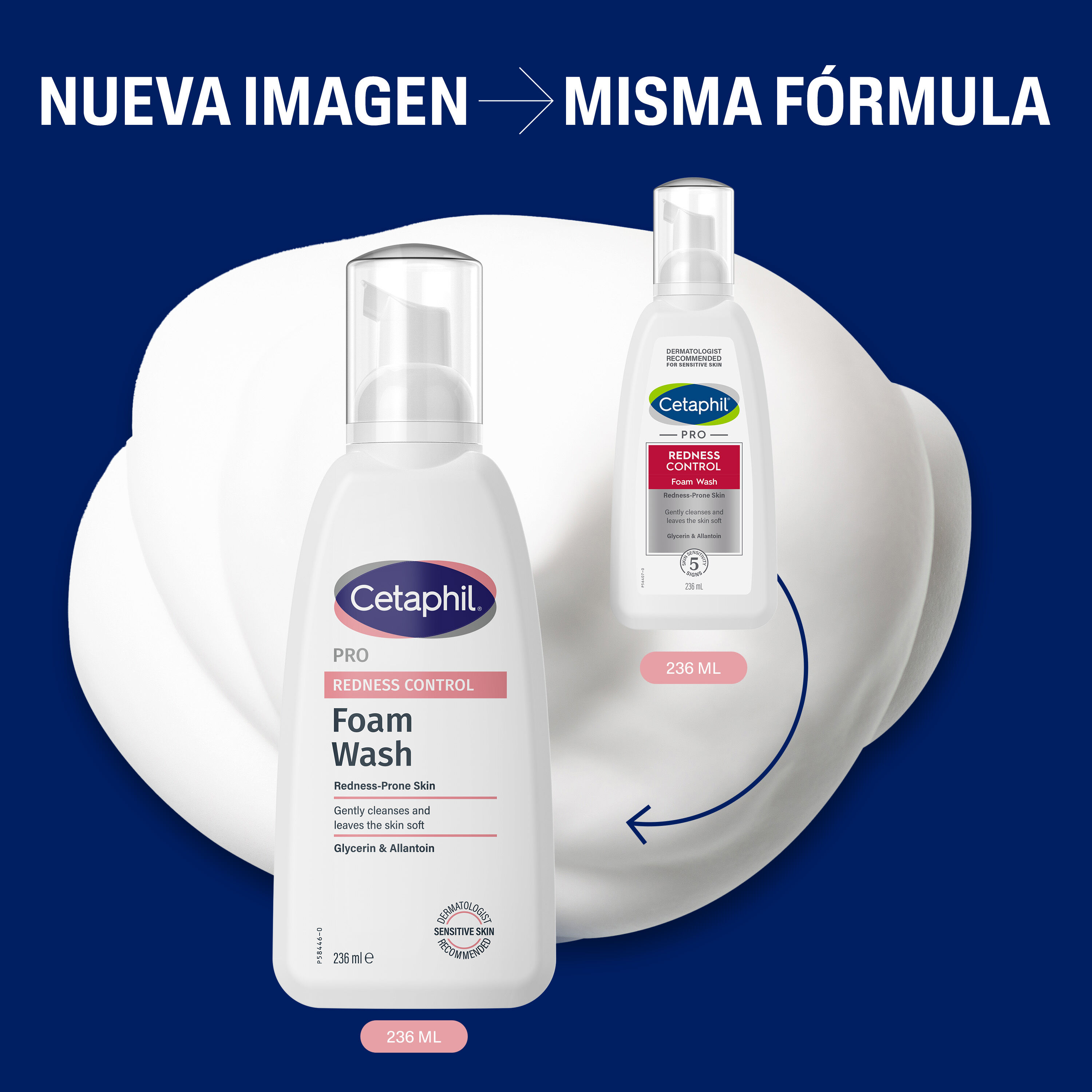Cetaphil PRO Redness Control Espuma Limpiadora