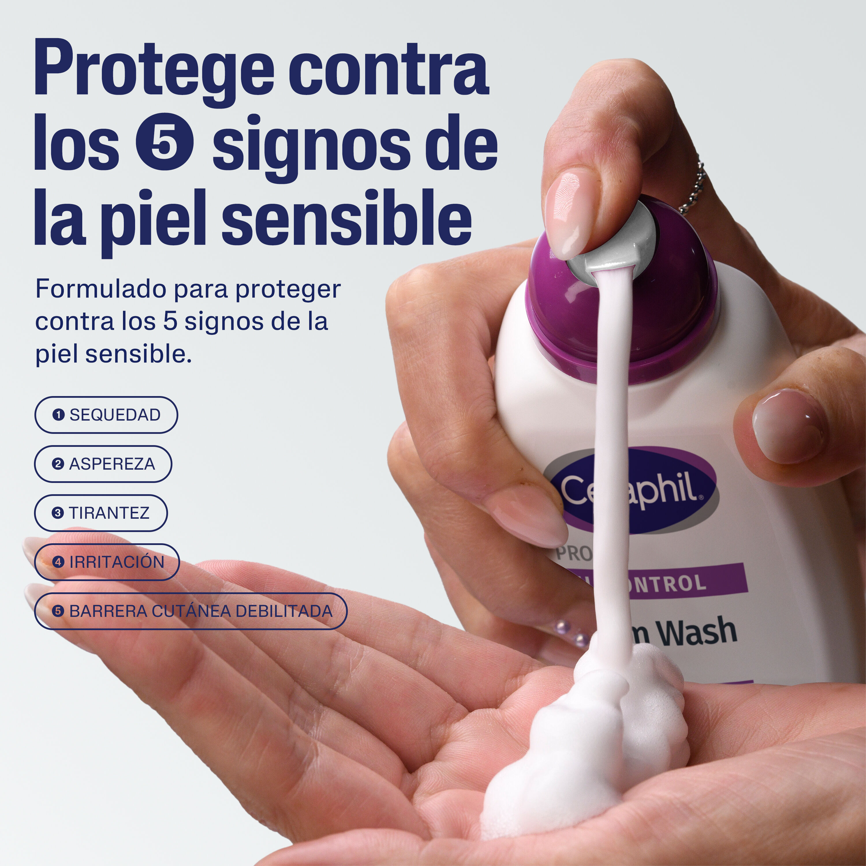 Cetaphil PRO Oil Control Espuma Limpiadora