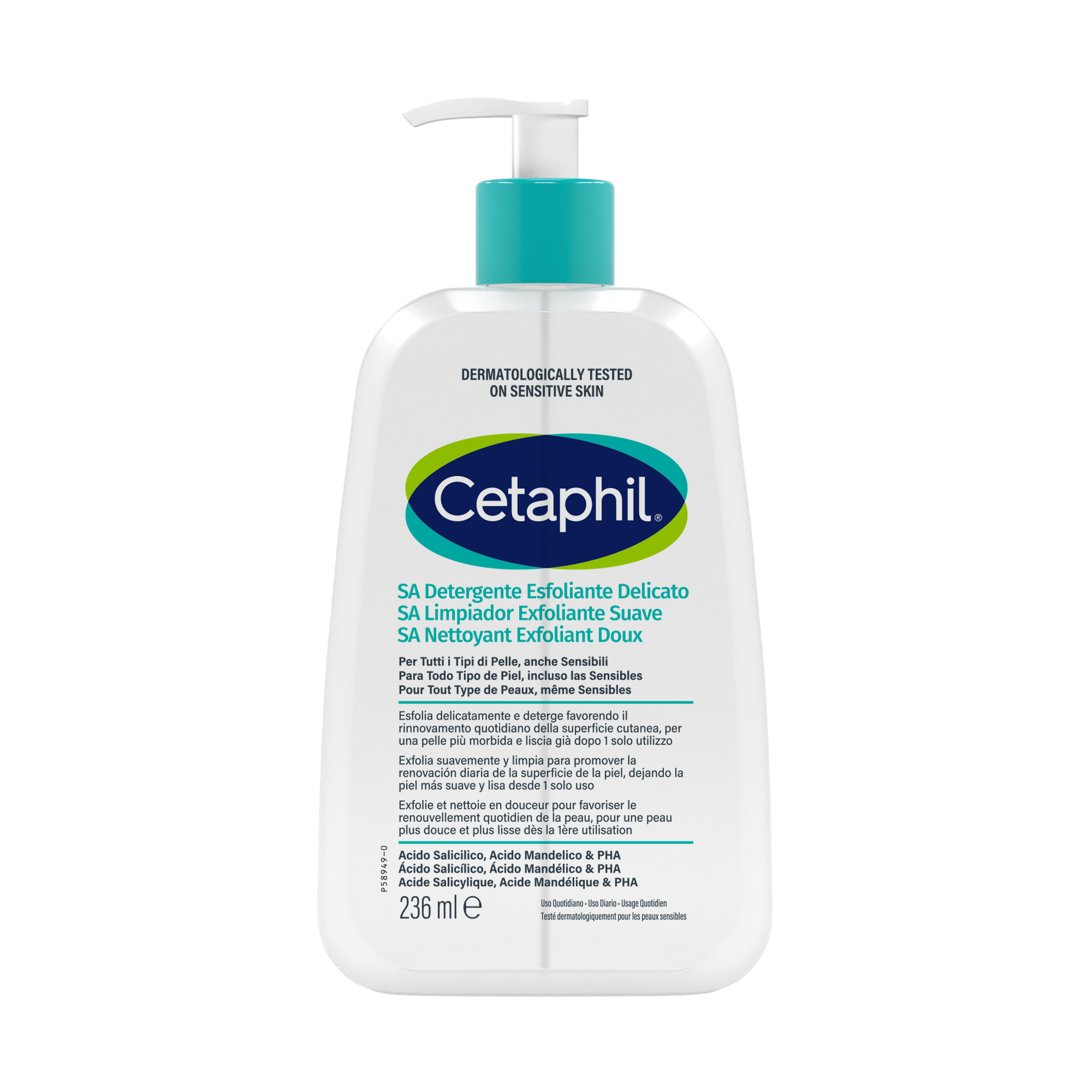 Cetaphil&reg; SA Limpiador Exfoliante Suave
